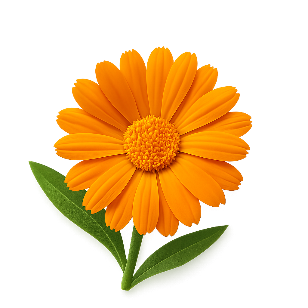 Calendula Officinalis (Marigold) Flower